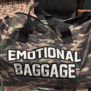 Camouflage Emotional Baggage Duffel Bag